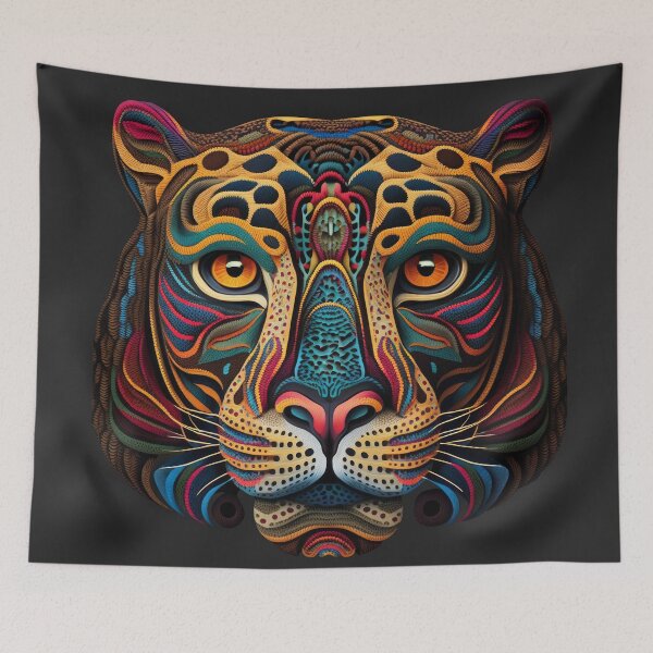 Aperçu de l'œuvre Jaguar Luxure design art abstrait créée et vendue par Tio-Tecun.