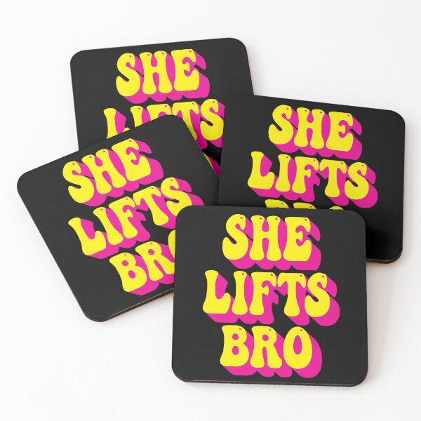 Item preview, She Lifts Bro  designed and sold by teeteeworld.