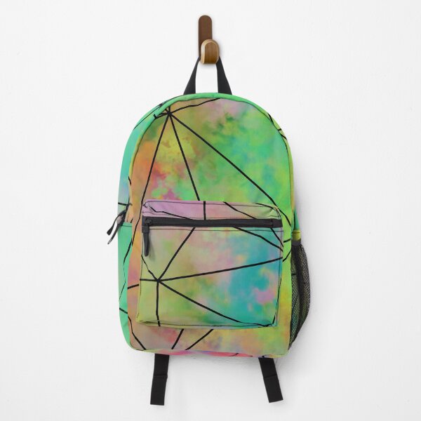 Item preview, Triangles watercolor pattern,multicolor designed and sold by cutecrazytshirt.