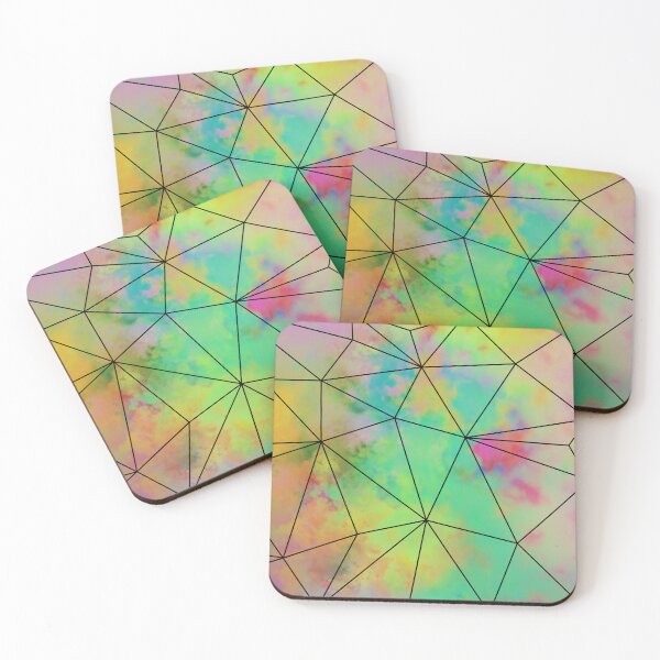 Item preview, Triangles watercolor pattern,multicolor designed and sold by cutecrazytshirt.