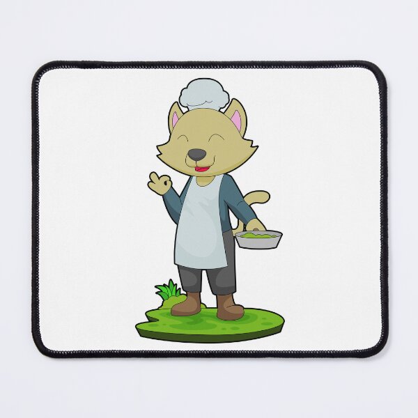 Item preview, Cat Chef Pan designed and sold by Snabdesign84.