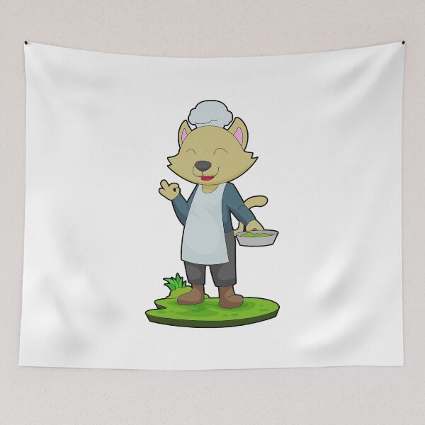 Item preview, Cat Chef Pan designed and sold by Snabdesign84.