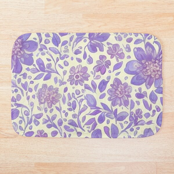 Item preview, Purple Leaves Pattern designed and sold by Nerdesigns  - www.linkit.blog.