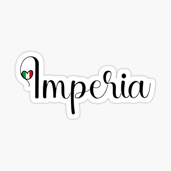 Item preview, Imperia With Italian Heart - I Love Imperia Italy designed and sold by molamode.