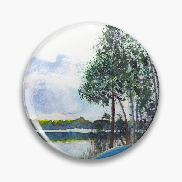 Item preview, A Peaceful Lake for Kayaking designed and sold by The Elderberry Blossom.