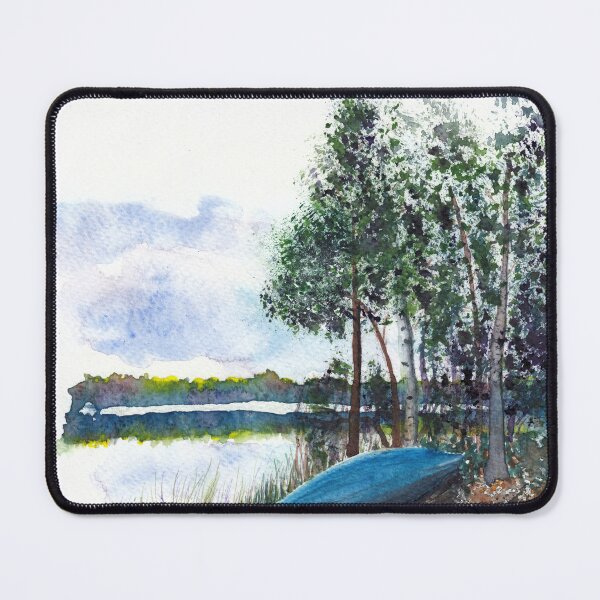 Item preview, A Peaceful Lake for Kayaking designed and sold by The Elderberry Blossom.