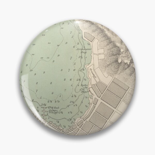 Item preview, Vintage Map of Wellington New Zealand (1881) designed and sold by BravuraMedia.