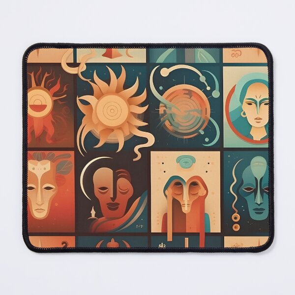 Item preview, Many faces abstract imagination Classic designed and sold by DaytoNightCo.