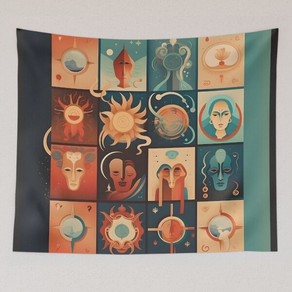 Item preview, Many faces abstract imagination Classic designed and sold by DaytoNightCo.