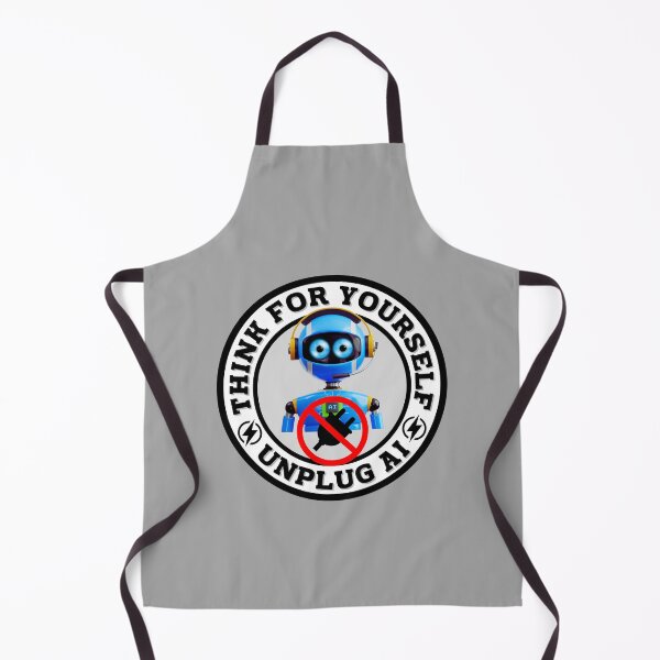 Item preview, Think For Yourself - Unplug AI designed and sold by MPC-Mince-Pies.