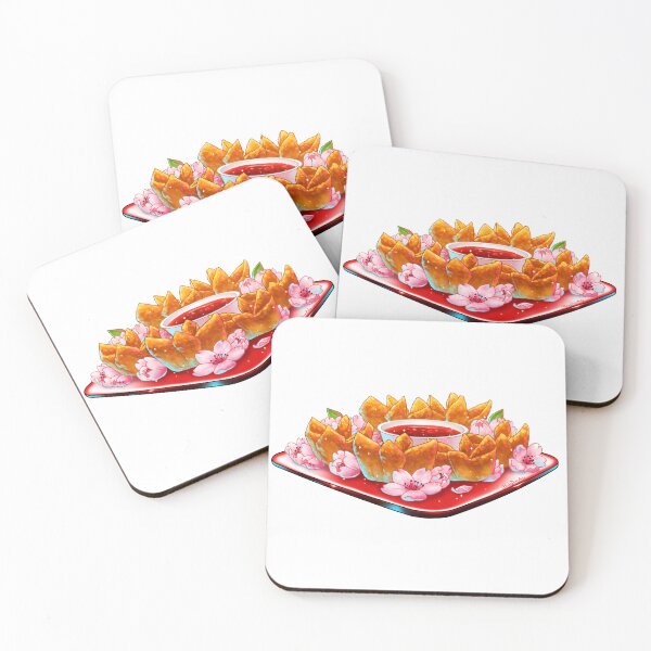 Item preview, Cream Cheese Wontons - Aesthetic Comfort Foods designed and sold by arterialmotive.
