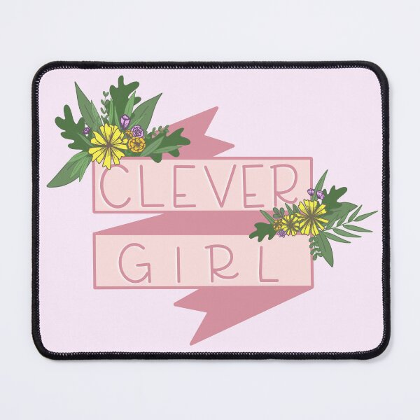 Item preview, Clever Girl designed and sold by Thenerdlady.