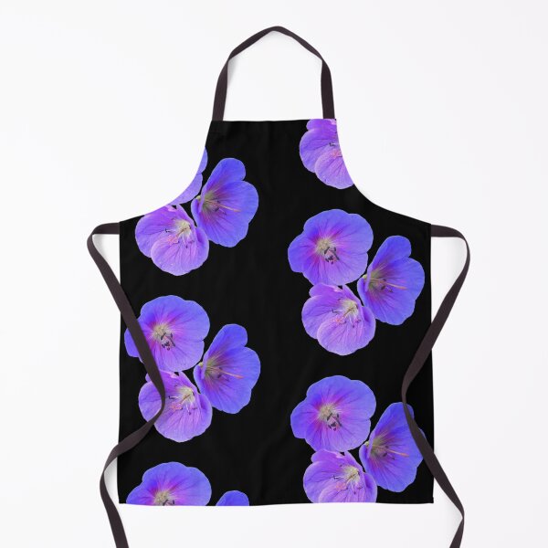 Item preview, Lilac Cranesbill on Black Shapes Mania designed and sold by Shapes-Mania.