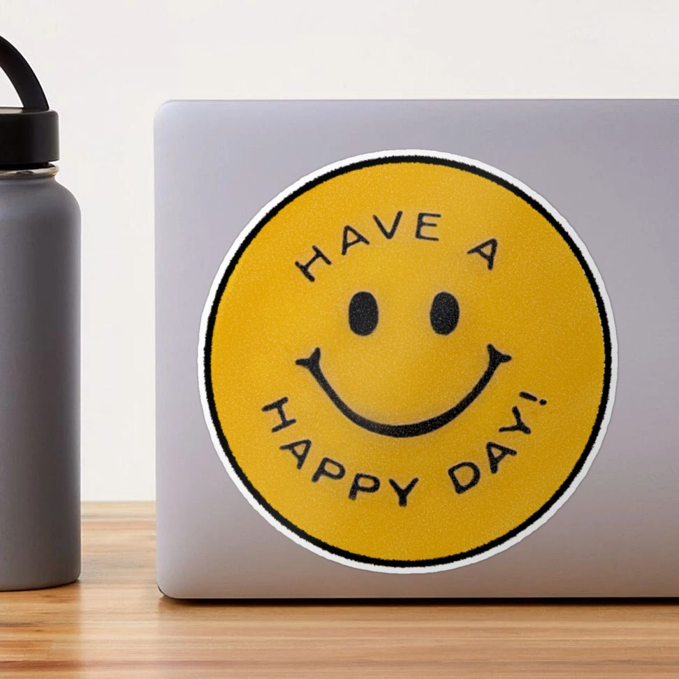 Have A Happy Day! - Vintage Smiley