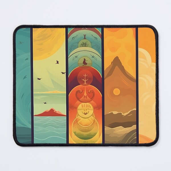Item preview, ELEMENTS abstract imagination Classic designed and sold by DaytoNightCo.