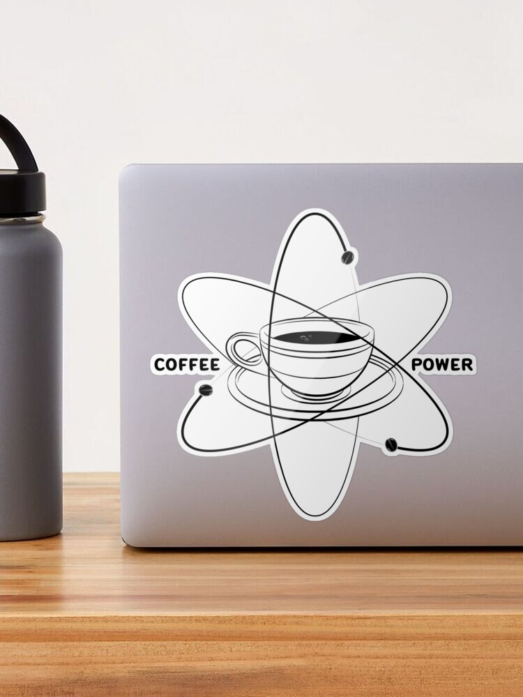 Atomic Energy Drink Sticker – Atomic Coffee Bar