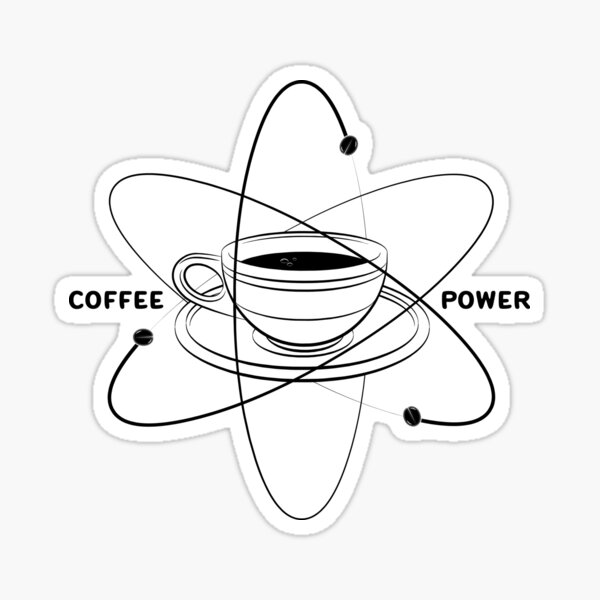 Atomic Energy Drink Sticker – Atomic Coffee Bar