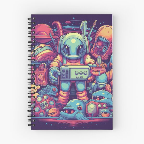 Item preview, Psychedelic Depths: Astronaut's Toyland of Chilling Wonders designed and sold by Bee Happy Creative™.