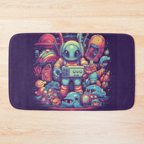 Item preview, Psychedelic Depths: Astronaut's Toyland of Chilling Wonders designed and sold by Bee Happy Creative™.