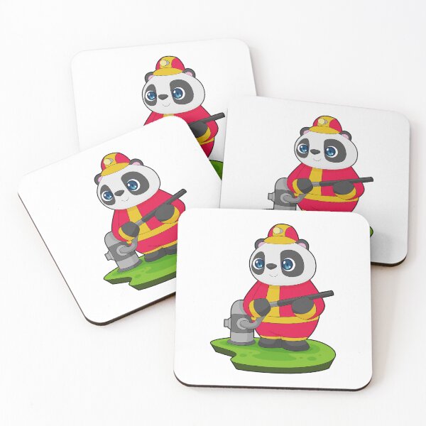 Item preview, Panda Firefighter Fire hose designed and sold by Snabdesign84.