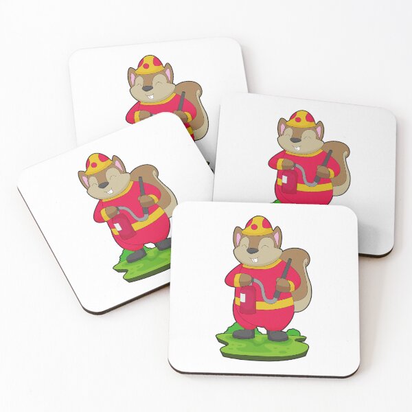 Item preview, Squirrel Firefighter Fire hose designed and sold by Snabdesign84.