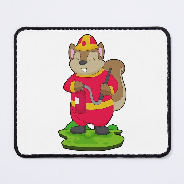Item preview, Squirrel Firefighter Fire hose designed and sold by Snabdesign84.