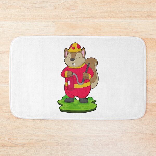 Item preview, Squirrel Firefighter Fire extingusher Fire department designed and sold by Snabdesign84.
