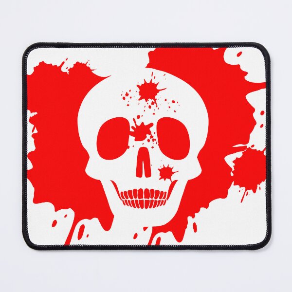 Item preview, Skull red blood tshirt designed and sold by daffsrem.