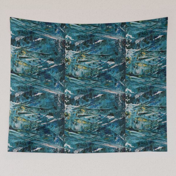 Item preview, Happy abstract green stone designed and sold by HappyHouse7.