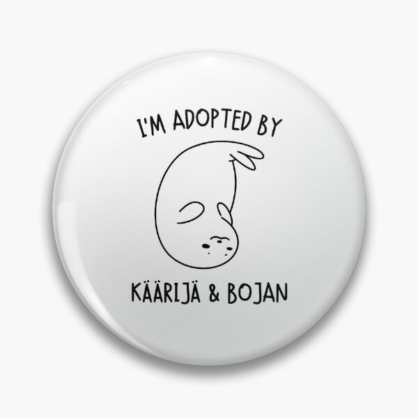 Artikelvorschau, Kopie von I'm Adopted By Käärijä & Bojan | Süßes Siegel | Esc 2023 entworfen und verkauft von MariKatri.