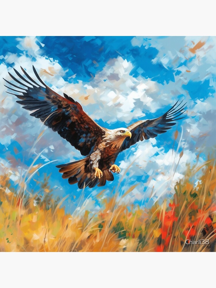 Oil 2024 painting eagle