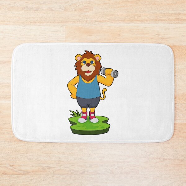 Item preview, Lion Bodybuilder Dumbbell designed and sold by Snabdesign84.
