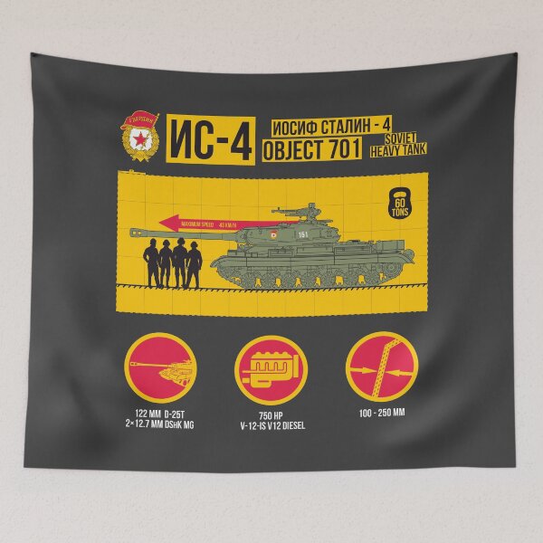 Item preview, Infographics of the USSR IS-4 tank designed and sold by FAawRay.