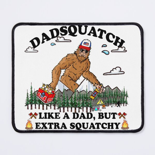 Item preview, Dadsquatch sticker set 8 Sticker dadsquatch dadsquatch designed and sold by HaydenMillepied.