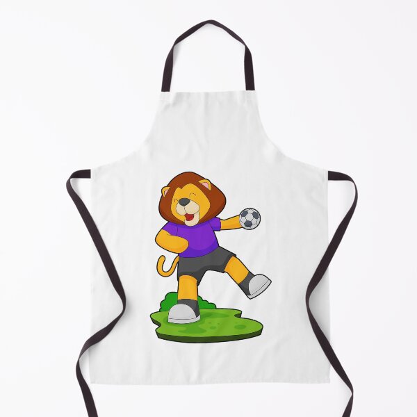 Item preview, Lion Handball player Handball designed and sold by Snabdesign84.