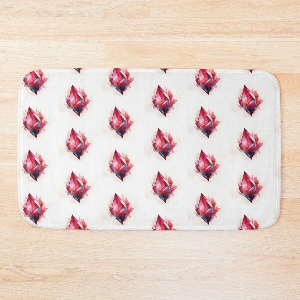 Item preview, Ruby Gemstone Birthstone Gem Shiney Red Crystal Watercolor designed and sold by PatternPatty.