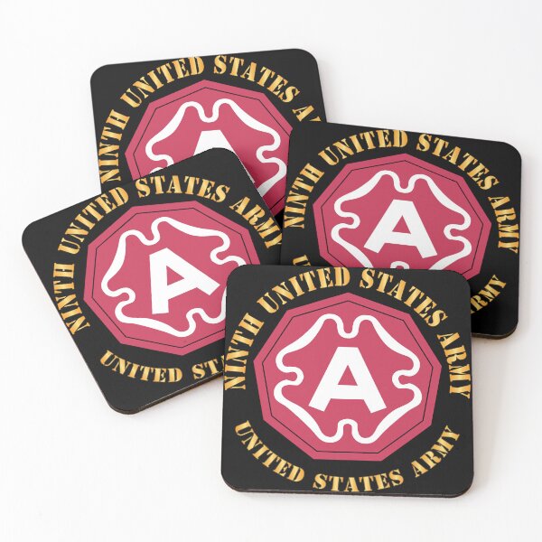 Item preview, Army - Ninth United States Army - US Army w SSI X 300 designed and sold by Military Insignia Products.
