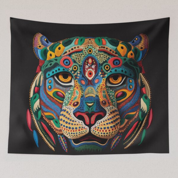 Aperçu de l'œuvre Jaguar Luxure design art abstrait créée et vendue par Tio-Tecun.