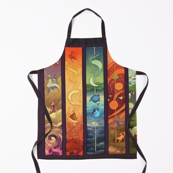 Item preview, Five ELEMENTS abstract imagination Classic designed and sold by DaytoNightCo.