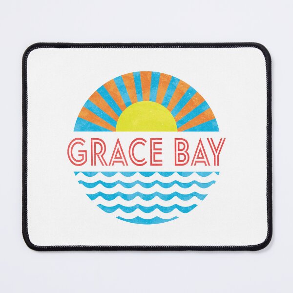 Item preview, Vintage Grace Bay Beach - Sun And Waves designed and sold by Whimsical Thinker.