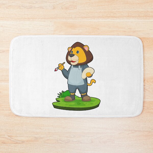 Item preview, Lion Painting Paint brush designed and sold by Snabdesign84.