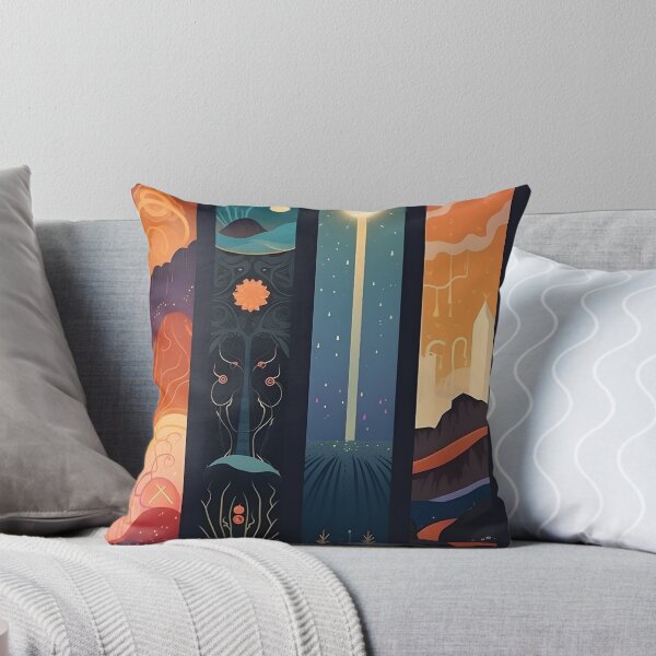 Item preview, Five ELEMENTS abstract imagination Classic designed and sold by DaytoNightCo.