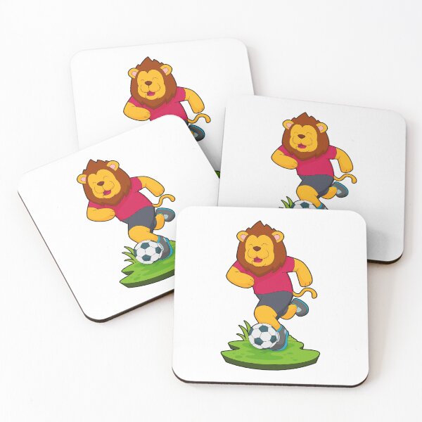 Item preview, Lion Soccer player Soccer designed and sold by Snabdesign84.