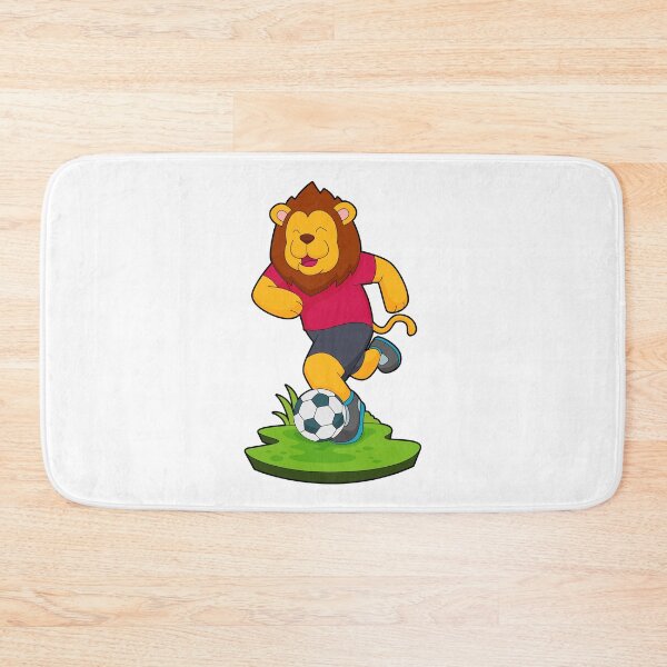 Item preview, Lion Soccer player Soccer designed and sold by Snabdesign84.