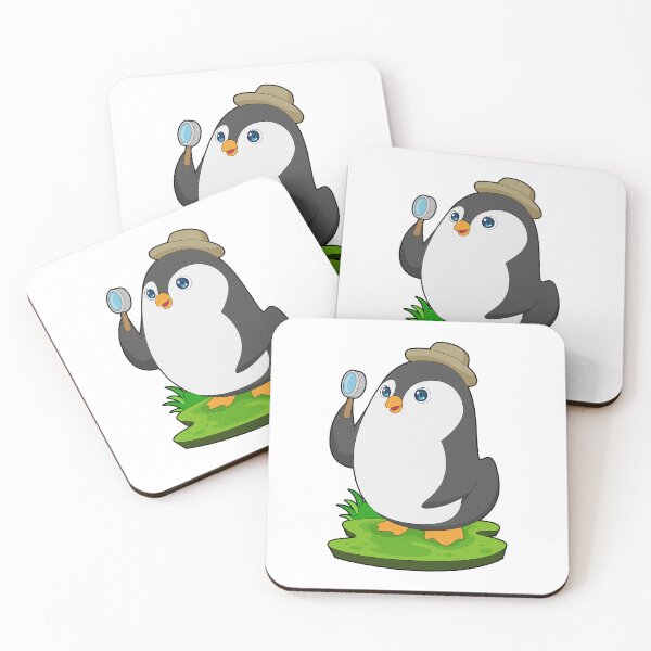 Item preview, Penguin Detective Magnifying glass designed and sold by Snabdesign84.