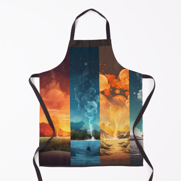Item preview, Four ELEMENTS abstract imagination Classic designed and sold by DaytoNightCo.