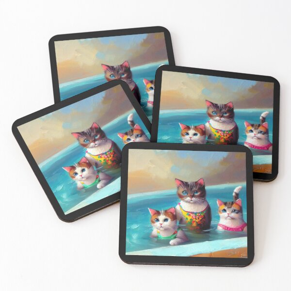 Item preview, Cats Swimming designed and sold by CrankyOldDude.