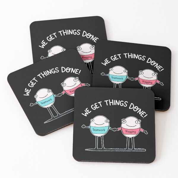 Item preview, Workplace Jokes Sarcasm Super Team Classic Cartoon Art designed and sold by Renata Illustrata.