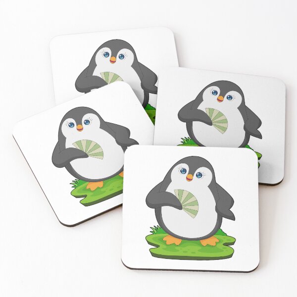 Item preview, Penguin Hand fan designed and sold by Snabdesign84.