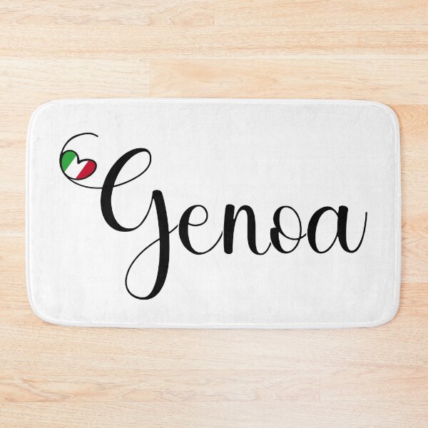 Item preview, Genoa With Italian Heart - I Love Genoa Italy designed and sold by molamode.